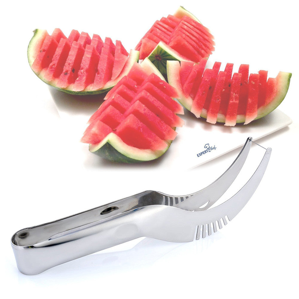 Kitchen Gadgets Watermelon Slicer Stainless Steel - Mrs. Bell's Kitchen