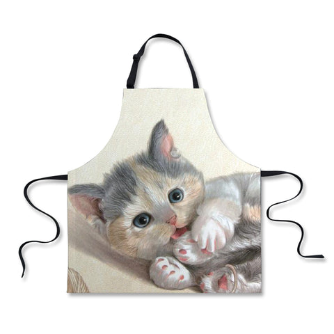 ADORABLE KITTY APRON - CUDDLES