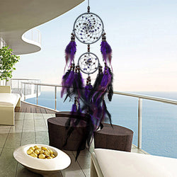 HANDMADE DREAMCATCHER - PURPLE