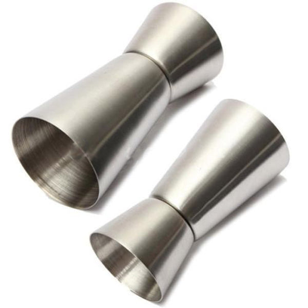 SET OF 2 STAINLESS STEEL JIGGERS