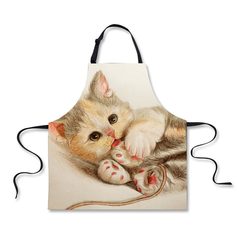 ADORABLE KITTY APRON - TWINKLES