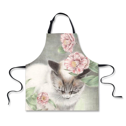 ADORABLE KITTY APRON - LUCY