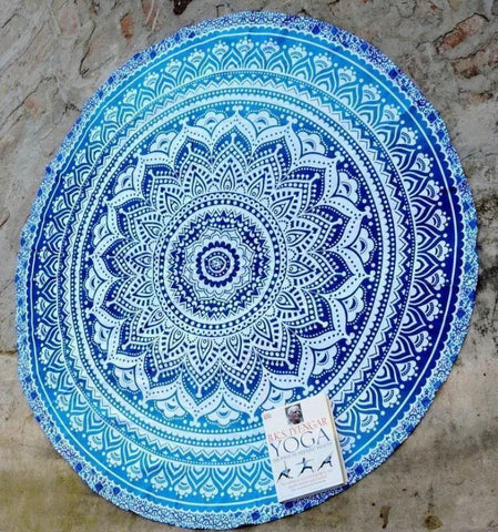 Classic Round Mandala Tapestry / Throw