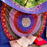 SHADES OF PURPLE TAPESTRY / THROW