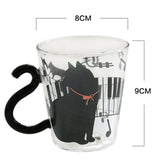 KITTY GLASS TEA / COFFEE MUG
